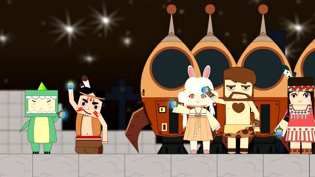 迷你小洞  迷你世界动画第65集:小队成功到达萌眼星,迷斯拉借氧气果当