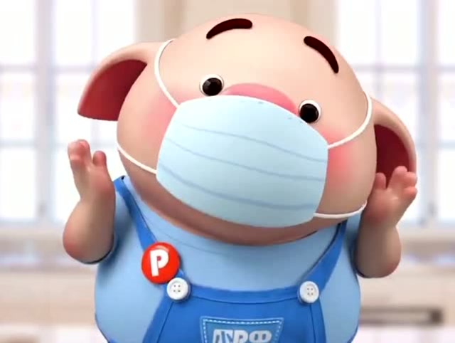 小猪,我就直说了,你的口罩好像有点小