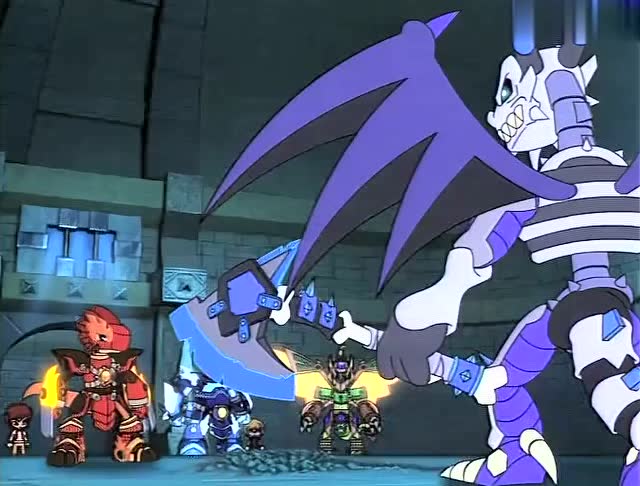 天乐对达力古说,达力古小心狱王龙它要还击了