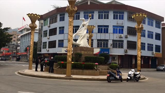 实拍福州市连江县东岱镇.