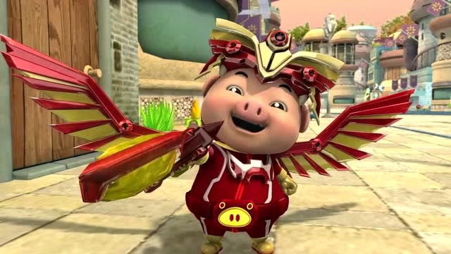 猪猪侠6之幸福救援队野狼君又欺负人小猪猪挺身而出