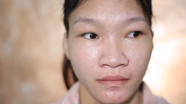 妹子长相丑鼻子又大,妆后变漂亮女神,堪比整容