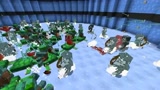 Minecraft动画：海龟骑士vs北极熊骑士