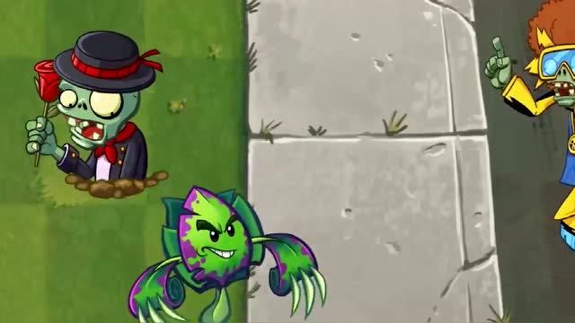 植物大战僵尸:英雄植物绿影侠,精确爆破