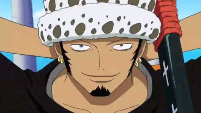 《海贼王》开大的特拉男,不要太帅啊!