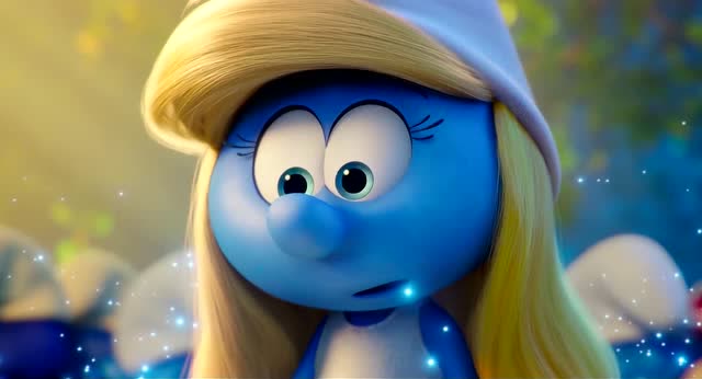 蓝精灵们拉手为蓝妹妹默哀,爱感动了上天,降下奇迹,她回来了