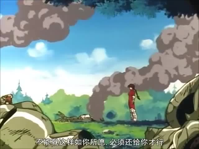 钢铁神兵:华莲不用出手就干掉了铁甲面的手下,真是厉害!