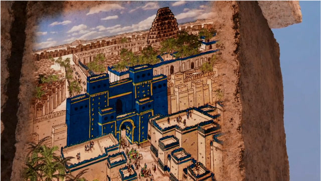 2000多年前的古巴比伦城到底有多壮丽夺目?3d技术还原恢弘古城!