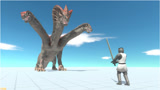 动物对战模拟器：远古神兽九头蛇登场，新的单挑之王就是它了