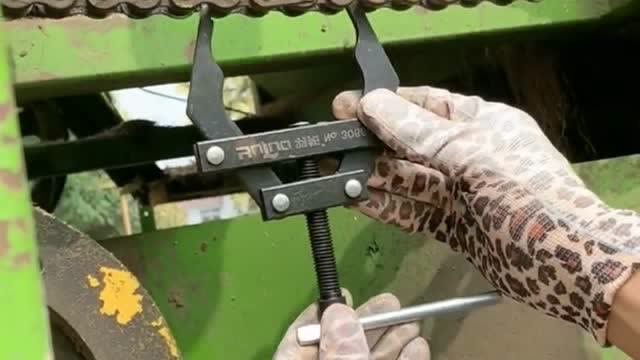 链条松了或是断了,用这个神器接链条,一定就搞定了!