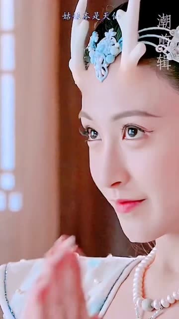 朱圣祎,小龙女装扮俏皮,真是可爱极了