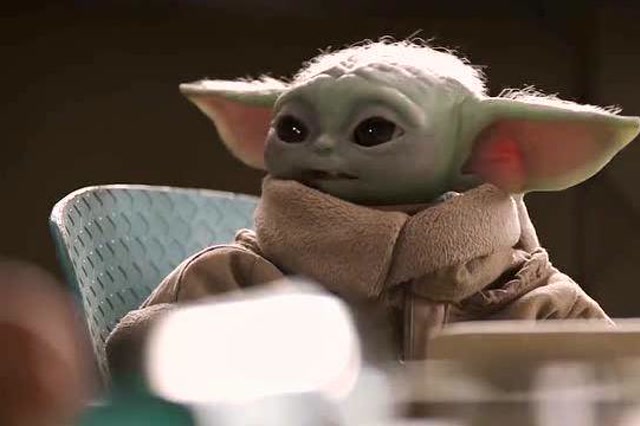 这么可爱的外星人,谁会不爱呢?连吃个饼干都这么引人注意!