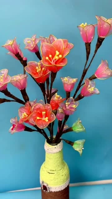 垃圾袋怎么成花了,好好看!