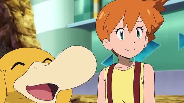 都这么久了,小霞的可达鸭还是一样傻乎乎