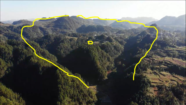 左右龙虎环抱气势磅礴藏风聚气一个极品的风水宝地啊