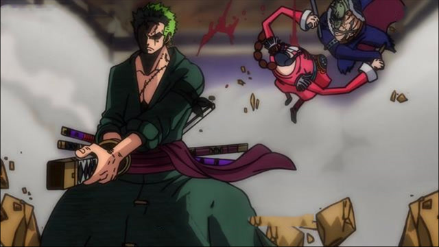 海贼王:索隆全招式合集大鉴赏,当我开始念诗的时候,你就输了!