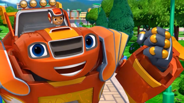 旋风战车队:飚速机器人编码升级成功,丢丢机器人要遭殃了!