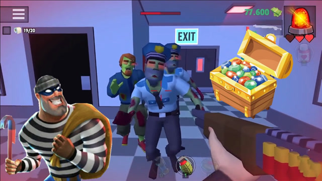 疯狂小偷塔米找解决掉一大波僵尸最后成功偷到绿宝石