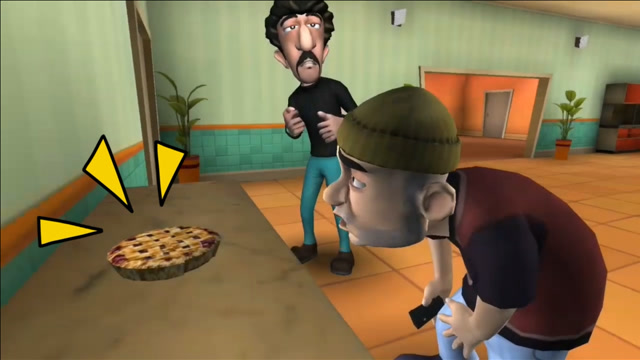 疯狂小偷:塔米放玩具老鼠在苹果派里,被小偷发现了端倪!