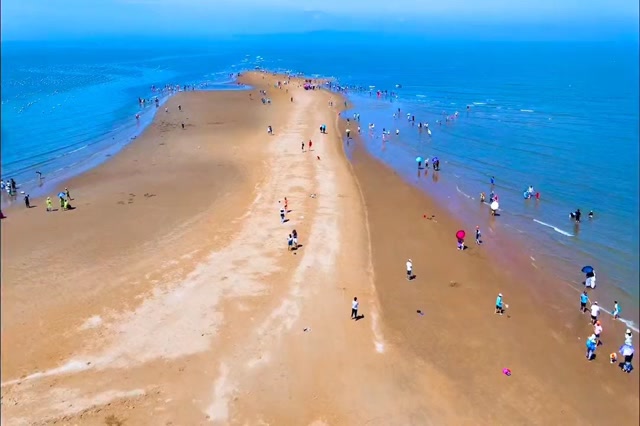 1 这不是马尔代夫,这是福建东山岛鱼骨沙洲,带上她一起来看海吧!