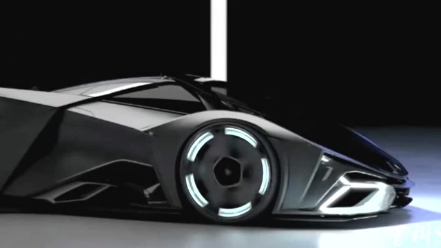 兰博基尼概念车fantazma帅到没朋友的那种