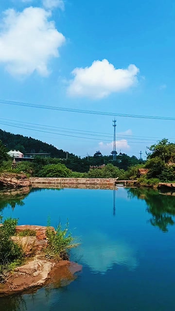 太行山中原始小山村,河南辉县上腊江村