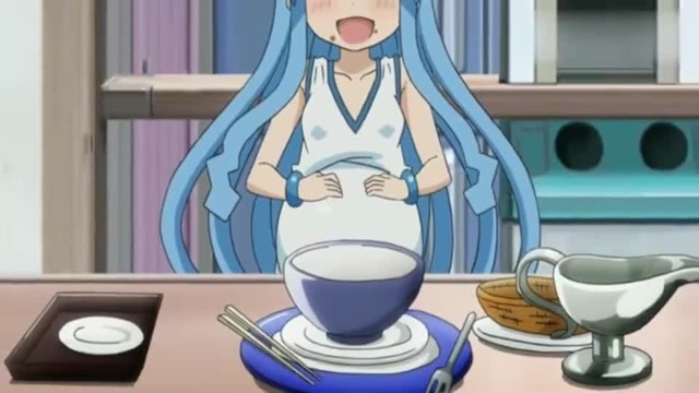 乌贼娘,千鹤生气要一掌劈死乌贼娘,乌贼娘吓惨了