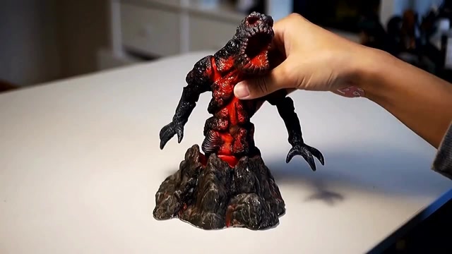 火山泰坦,普通材料做出了影视级效果.