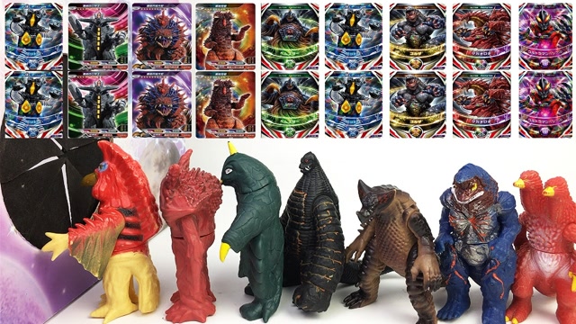 花样玩具屋  怪兽过传送门被封印成卡片,哥莫拉庞顿王巴顿