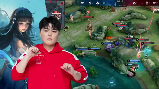 武汉estarpro vs 成都ag超玩会 第三局 初晨露娜发挥出色 ag拿到赛点