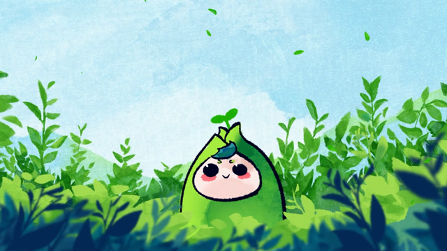 可可爱爱的动画开场 春天的小种子发芽啦