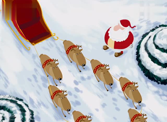 red nose deer 红鼻子鹿