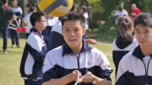 广铁一中学团队协助梦想起航学生动力活动