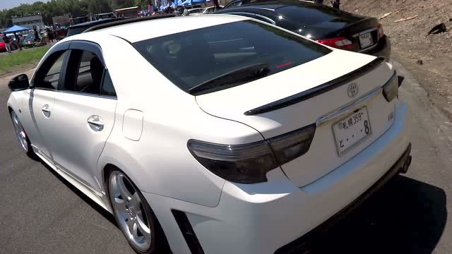 爱轻改!日本本土锐志mark x