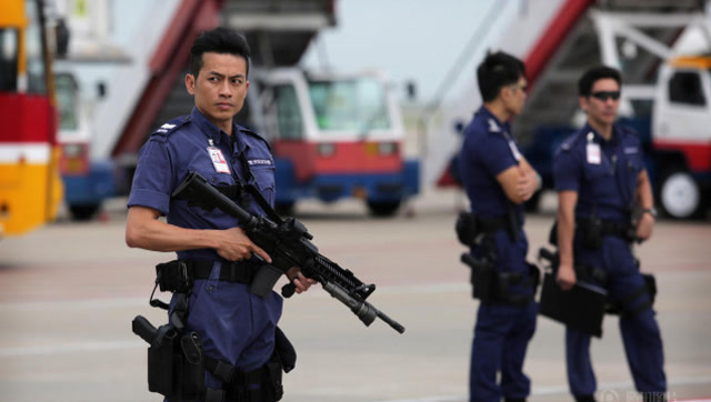 神秘的香港要员保护组全天候无死角保护要员安全