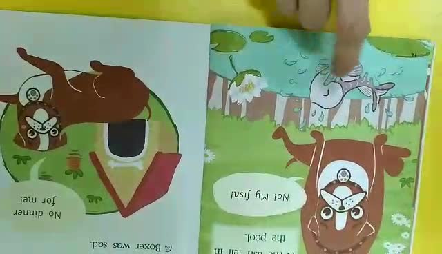 the boxer and the fish