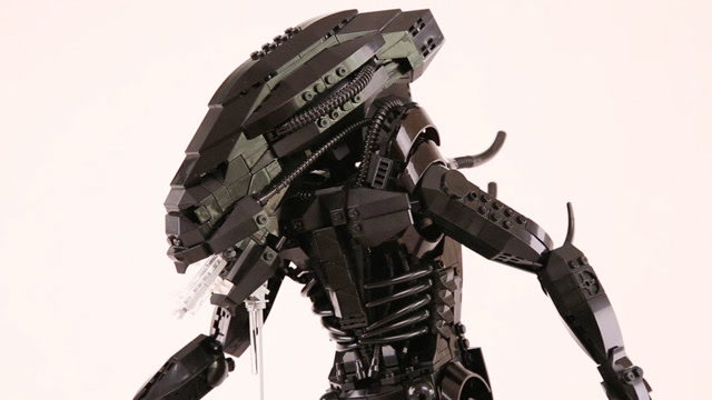 乐高定格动画开盒评测!科幻恐怖片电影经典怪兽外星异形