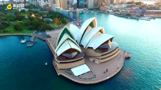 悉尼歌剧院俯视图图片