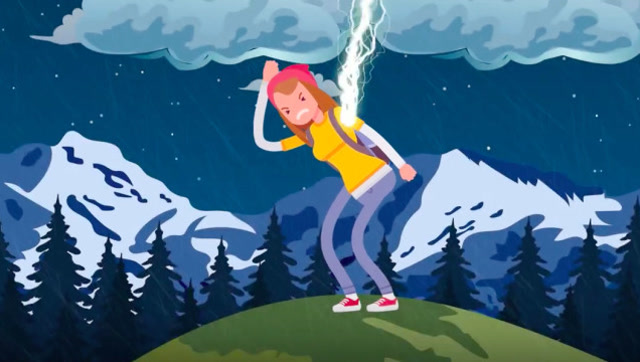 还在怕打雷闪电吗?2分钟实用小技巧告诉你怎么避免被雷劈