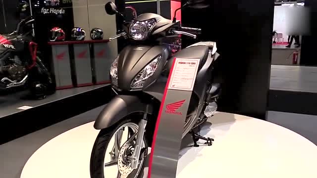 售价不到1万 2017本田新款五羊vision110小型踏板