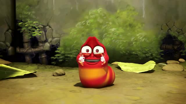 《爆笑虫子》小红虫跪求小黄虫赏它一口