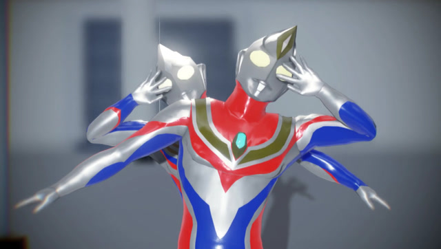 mmd 迪迦与戴拿奥特曼双人舞疑心暗鬼