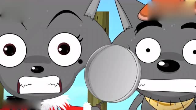 灰太狼和红太狼伤心流泪,本想以为骗过兔子狱长,却还是被炸飞了