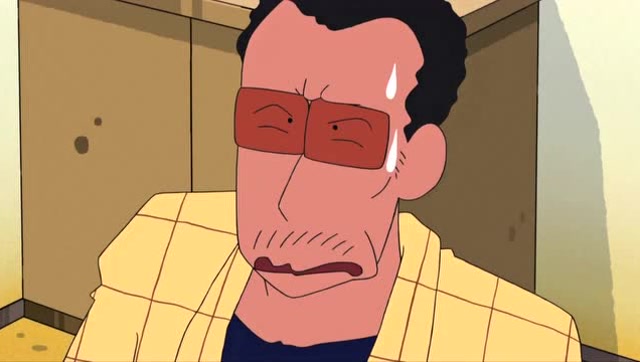 蜡笔小新:让恶人闻风丧胆的园长老大,竟然害怕去看牙医!