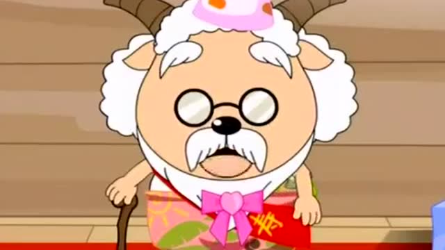 喜羊羊与灰太狼:快羊羊叔叔到底给村长准备了什么礼物呢?