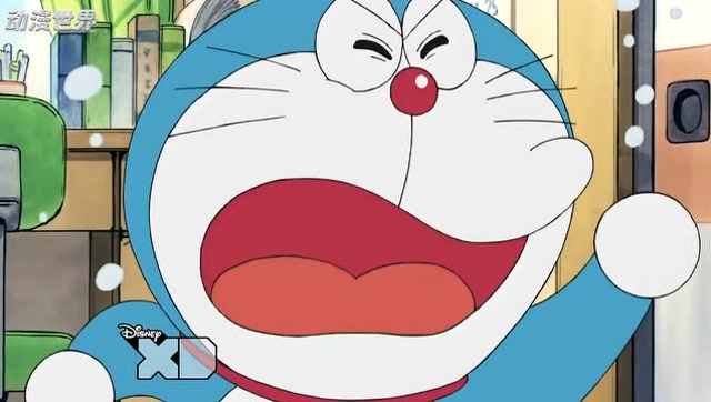 哆啦a梦:哆啦a梦看到那么多的大雄也很吃惊