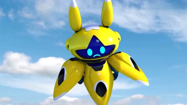 神兽金刚3:星盘仔被剑推倒在地,林聪拼命不让它被踩!