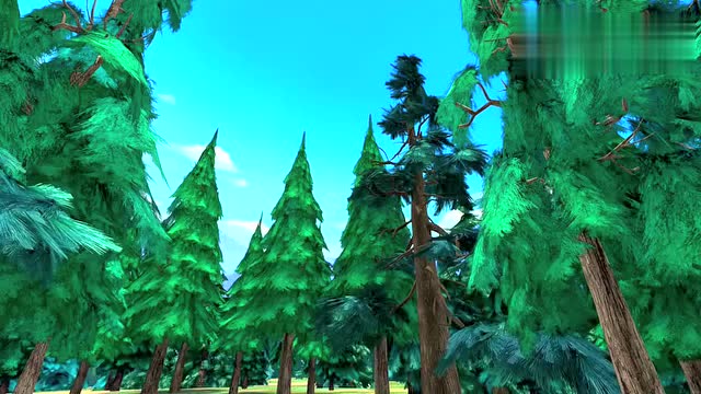 熊出没:熊大熊二重新回到森林找到小伙伴