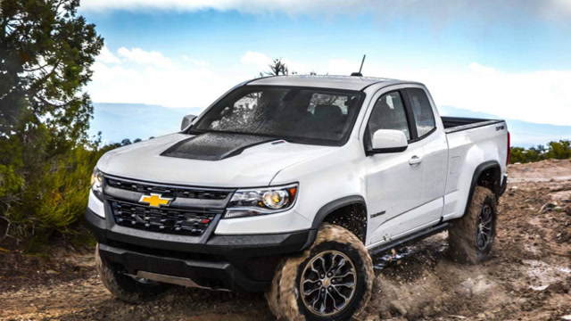 强劲越野皮卡 2017雪佛兰科罗拉多zr2