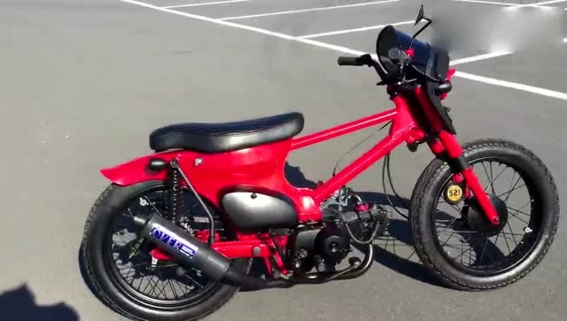 幼兽摩托车改装,嘉陵70c,重庆80,都是好材料,你也可以试试!